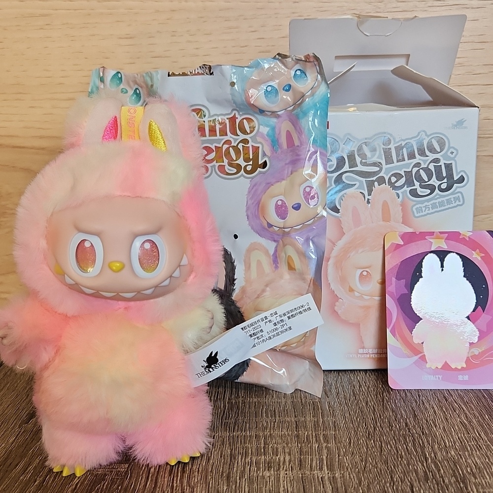 POP MART THE MONSTERS BIG INTO ENERGY LOYALTY LABUBU NEW FROM BOX